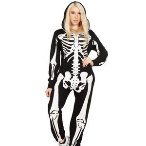 WOMEN'S SKELETON COSTUME SIZE XS